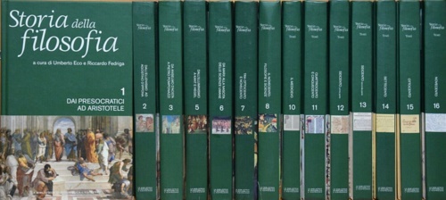 Storia della filosofia. Serie completa.