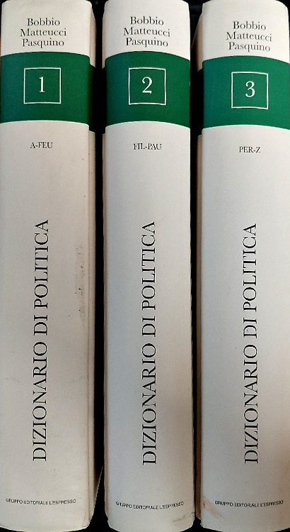Dizionario di Politica.