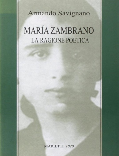 9788821166297-Maria Zambrano. La ragione poetica.