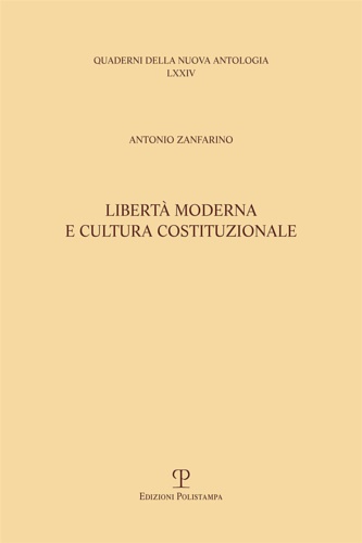 9788859617518-Libertà moderna e cultura costituzionale.