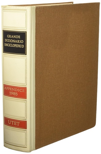 Grande Dizionario Enciclopedico. Appendice IV, 1985.