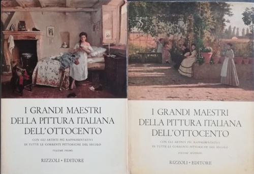 I grandi maestri della pittura italiana del l' Ottocento con degli artisti più r