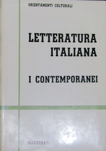 Letteratura Italiana. I Minori. Volume IV.