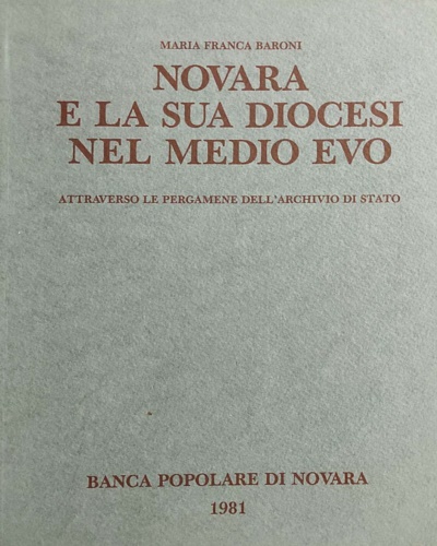 Novara e la sua diocesi nel Medioevo.