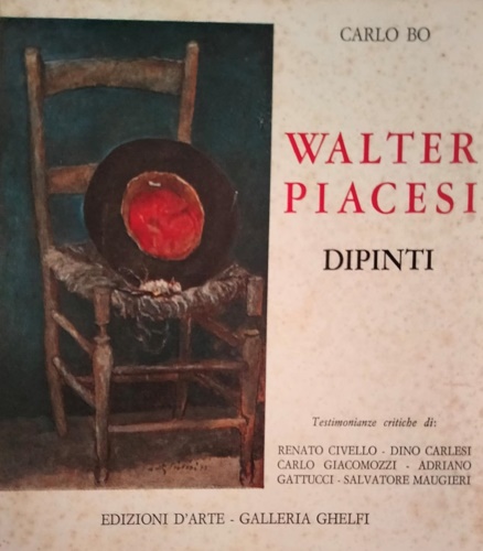 Walter Piacesi. Dipinti.