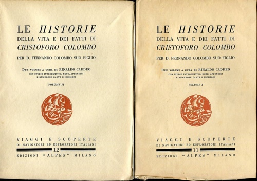 Le Historie della vita e dei fatti di Cristoforo Colombo.