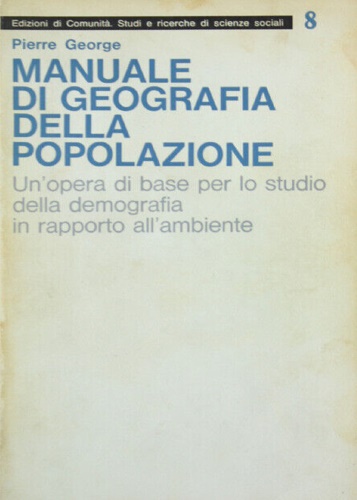 Manuale di geografia della popolazione.