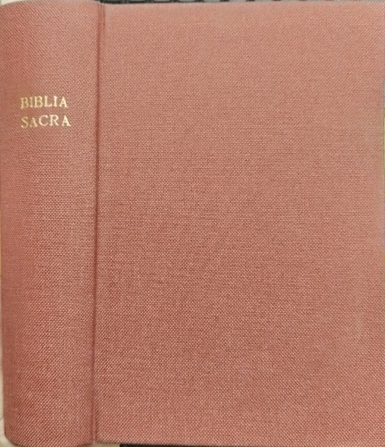 Biblia sacra vulgatae editionis Sixti V Pontificis Maximi iussu recognita et Cle