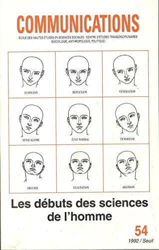 9782020143837-Communications, n° 54, Les Débuts des sciences de l'homme.