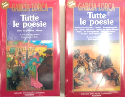Tutte le poesie. SCOMPLETO 2 VOLUMI SU 3.