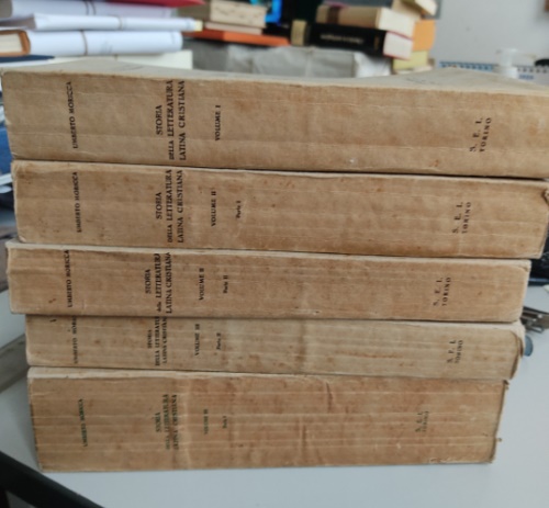 Storia della letteratura latina cristiana.