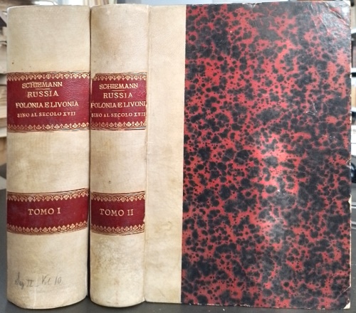 Russia, Polonia e Livonia sino al secolo XVII.