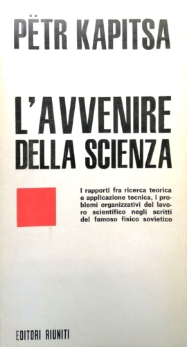 L''avvenire della scienza.