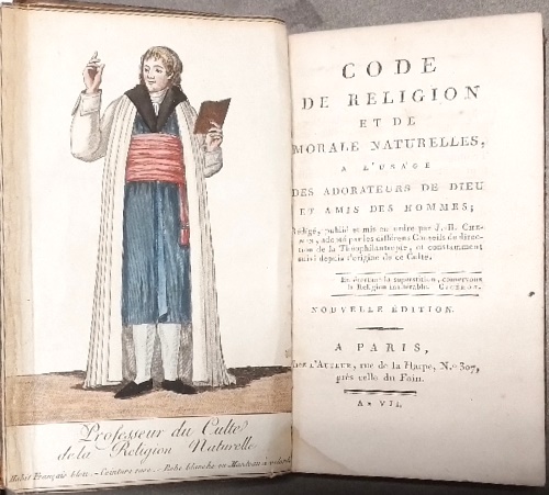 Code de religion et de morale naturelles, a l’usage des adorateurs de Dieu et am