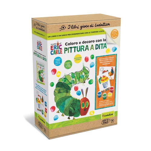9791280747310-Coloro e decoro con la pittura a dita. I libri gioco del piccolo Bruco Maisazio.