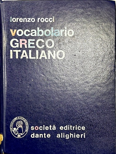 Vocabolario Greco - Italiano.