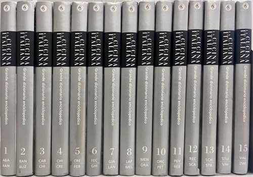 La cucina italiana. Grande dizionario enciclopedico.