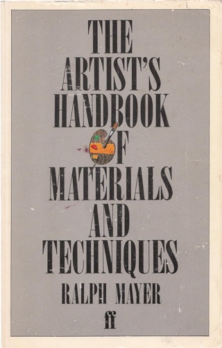 9780571116935-The Artist's Handbook of Materials and Techniques.