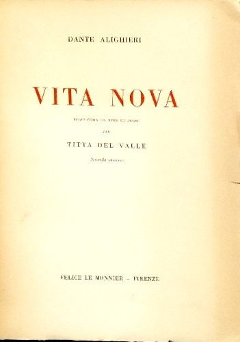 Vita nova.