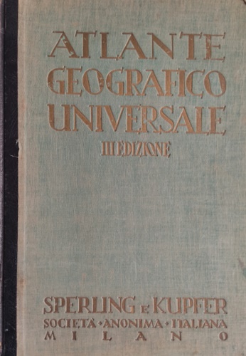 Atlante Geografico Universale.