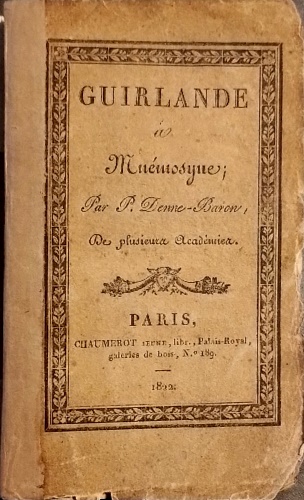 Guirlande a Mnemosyne.