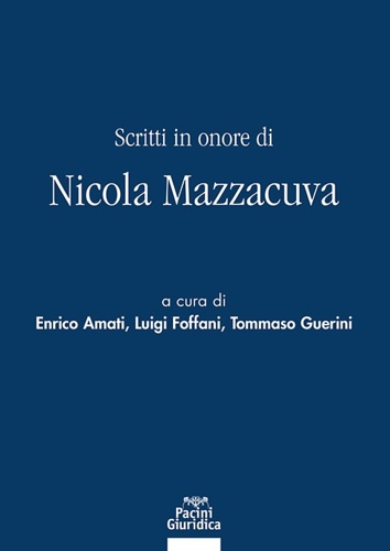 9788833796208-Scritti in onore di Nicola Mazzacuva.