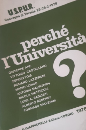 Perché l'università?