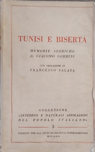 Tunisia e Biserta, Memorie storiche.