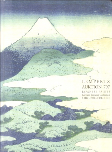 9783980714723-Lempertz Auktion 797. Japanese Prints. Gerhard Pulverer Collection. Part I.