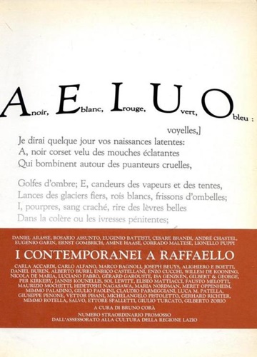 AEIUO N. 19/1987. I contemporanei di Raffaello.