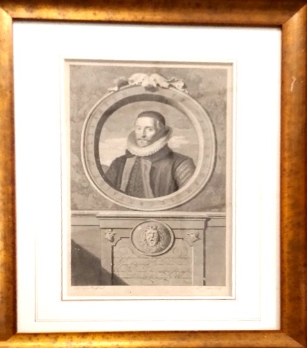 Sir Francis Walsingham. Pieter van Der Gunst sculpt. After Adriaan van der Werff