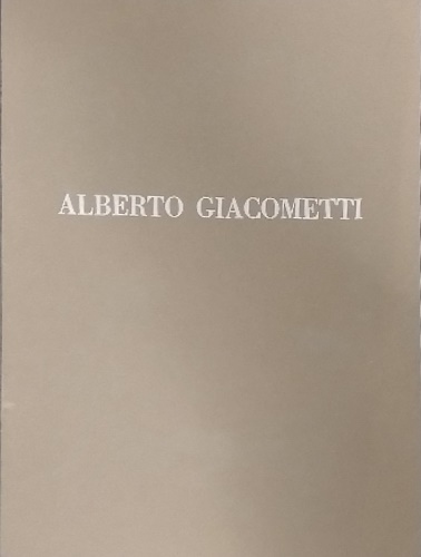 Alberto Giacometti opere su carta.