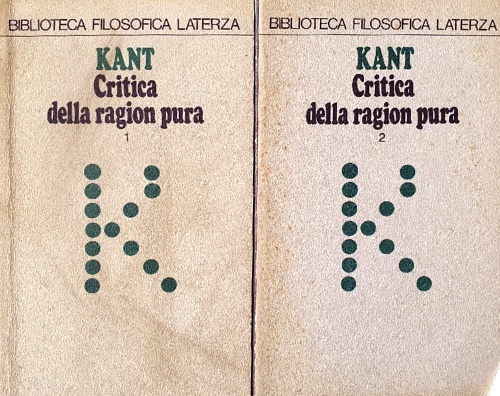 Critica della Ragion Pura.