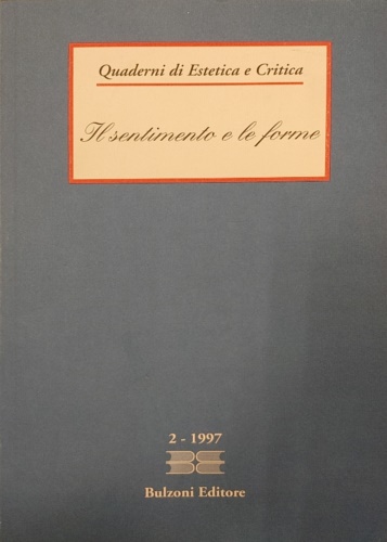 9788883191893-Il sentimento e le forme.