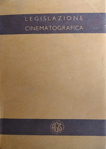 Legislazione cinematografica.