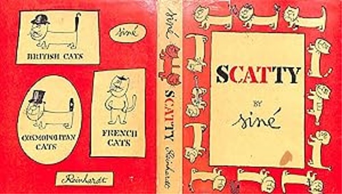 Scatty British cats, french cats e cosmopolitan cats.