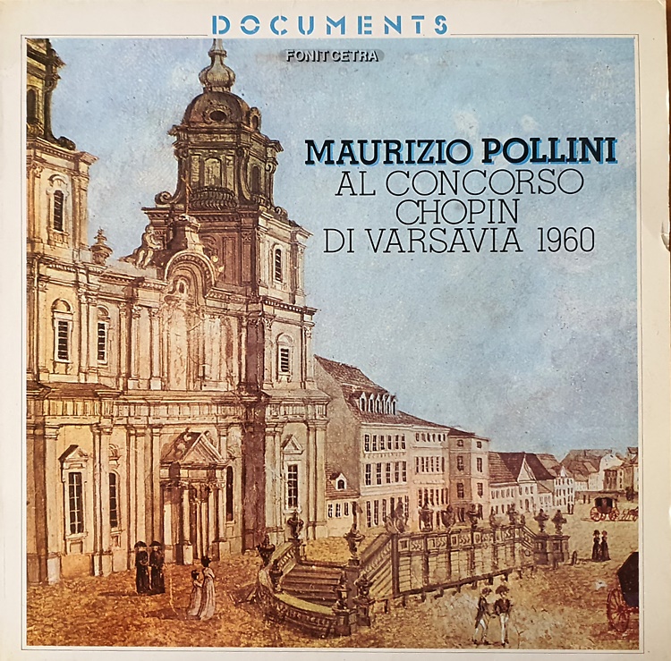 Maurizio Pollini Al concorso Chopin di Varsavia 1960.