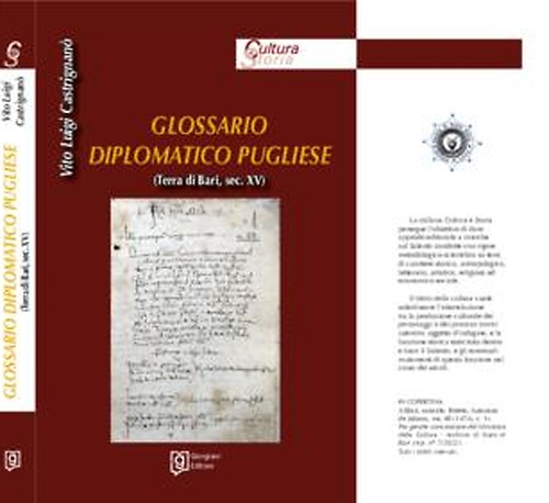 9788894969528-Glossario diplomatico pugliese. (Terra di Bari, sec. XV).