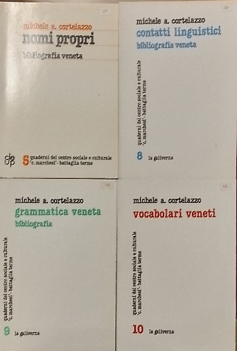 Quaderni del Centro Sociale e Culturale C.Marchesi.