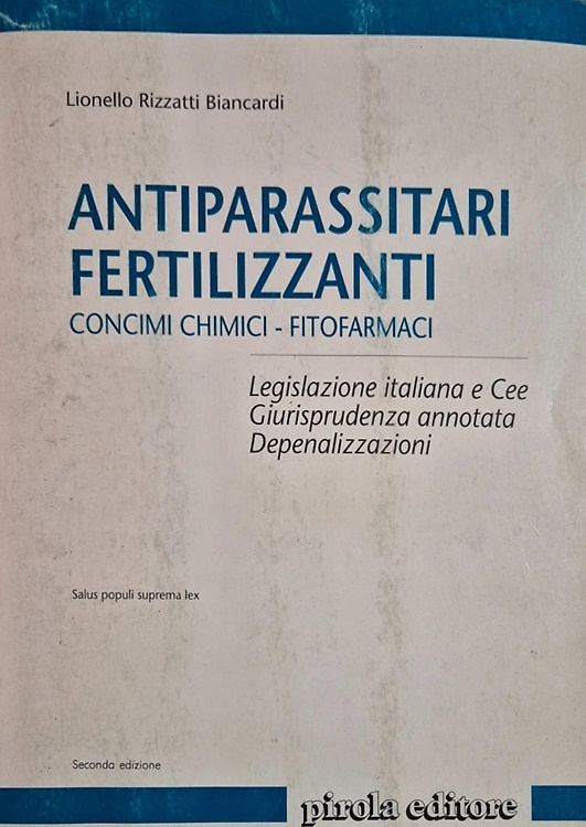 9788832486858-Antiparassitari fertilizzanti. Concimi chimici. Fitofarmaci.