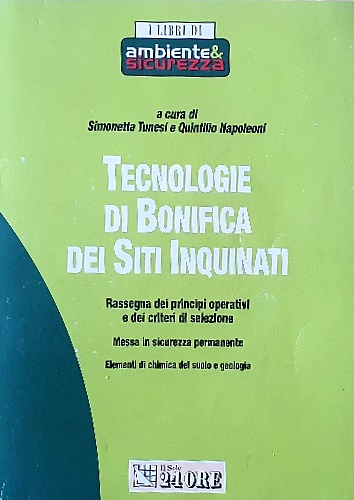 9788832450279-Tecnologie di bonifica dei siti inquinati.