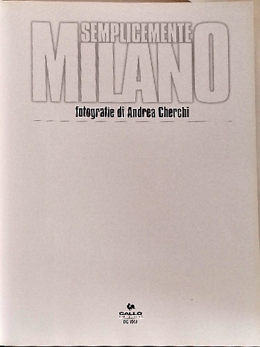9788897314356-Semplicemente Milano.