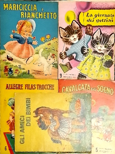 Collana Fantasia. Casa Editrice AMZ. Lotto di 7 volumi.