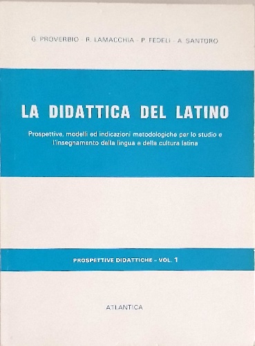 La didattica del latino.