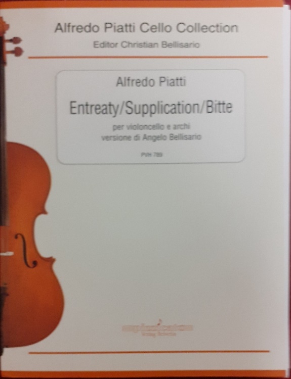 Entreaty / Supplicacion / Bitte per violoncello e archi versione di Angelo Belli
