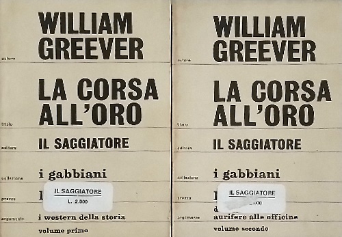 La corsa all' oro.