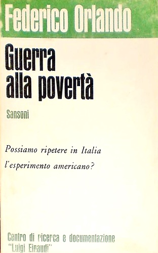 Guerra alla povertà.