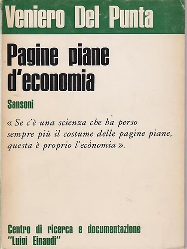 Pagine piane d'economia.