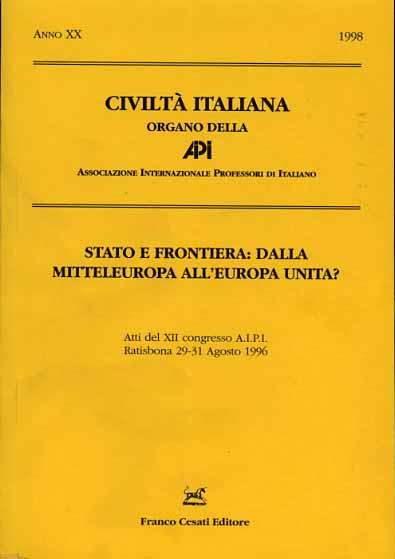 Stato e frontiera: Dalla Mitteleuropa all'Europa unita?