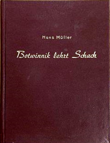 Botwinnik lehrt Schach, (Bottvinik insegna gli scacchi).